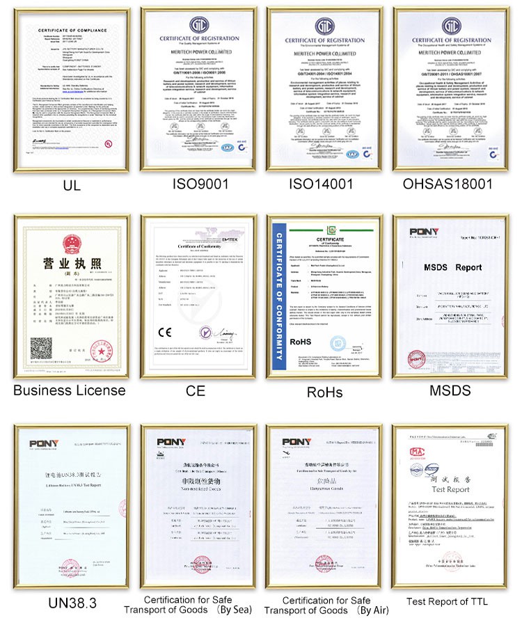 JXBTS Certifications